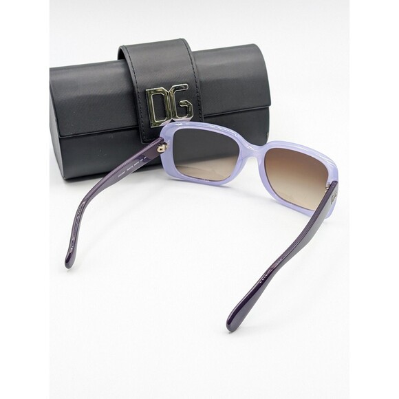 Dolce & Gabbana D&G 8067 Womens Sunglasses Purple Square 56mm NEW main image 14